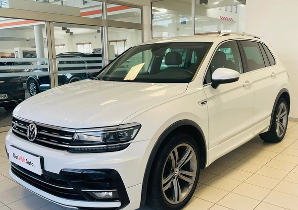Volkswagen Tiguan cena 114900 przebieg: 84525, rok produkcji 2018 z Człopa małe 781